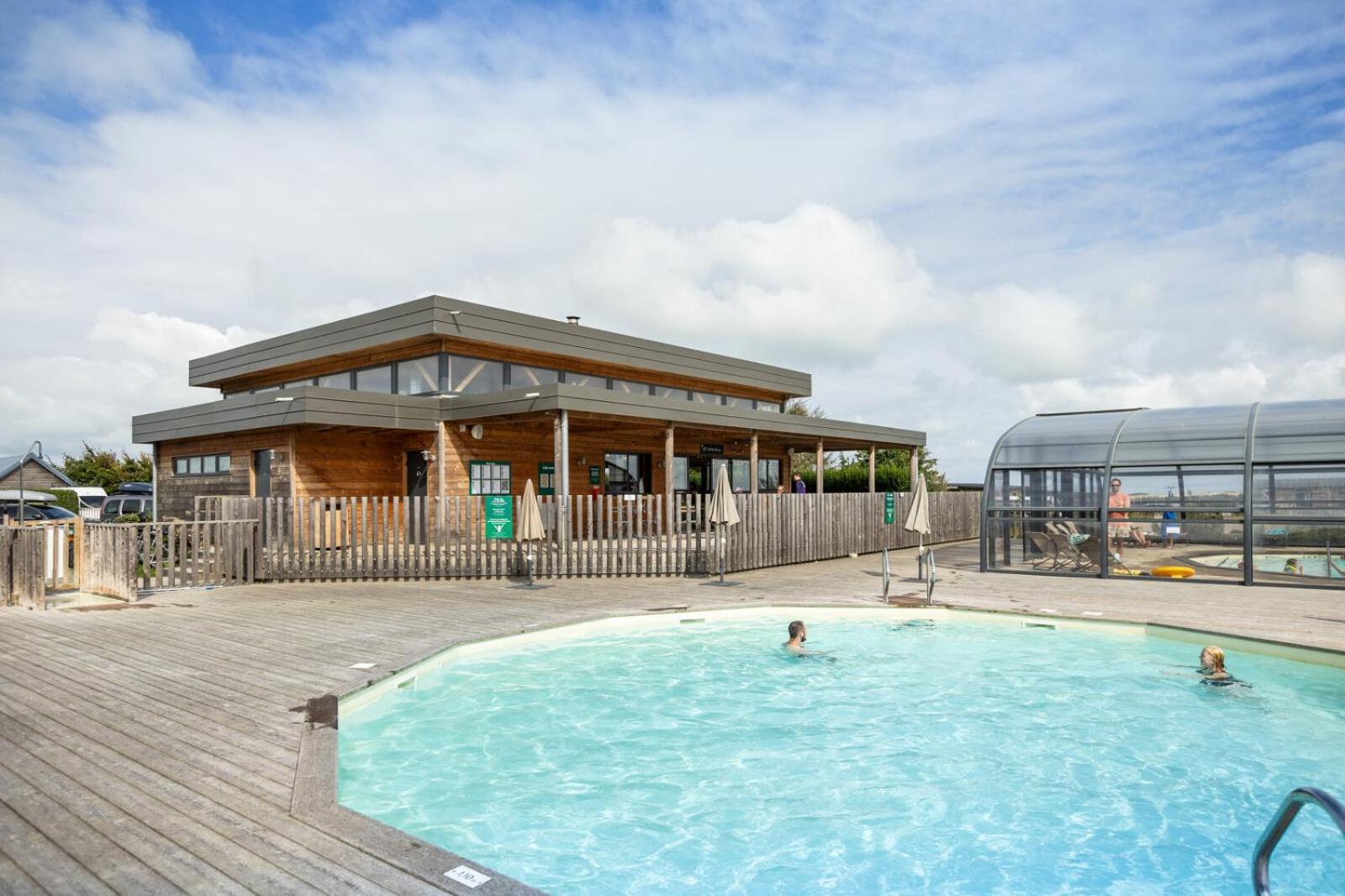 Huttopia Les Falaises - Normandie Saint-Pierre-en-Port Экстерьер фото